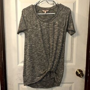 Juicy Couture NWOT rhinestone neckline t-shirt Women’s Size Small. very soft